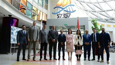 وفد التنسيقية يزور مستشفى 57357 ضمن خطط عمله على إحدى المبادرات