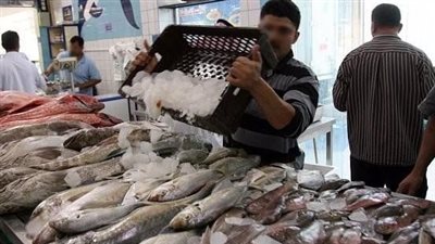 أسعار السمك اليوم السبت في سوق العبور للجملة