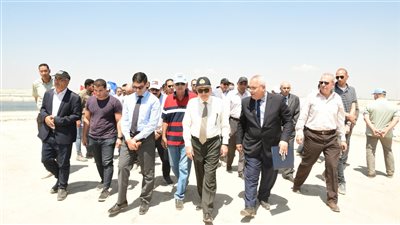 استكمال حصاد أحواض الدنيس و الجمبري لمزارع هيئة قناة السويس 