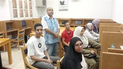 بني سويف: استقبال طلاب المرحلة الأولي بالثانوية العامة لتسجيل رغباتهم 