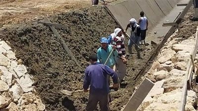 الانتهاء من تبطين أكثر من 697 كم من الترع 