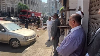 محافظ القاهرة : تشكيل لجنة هندسية لفحص مبنى وزارة الأوقاف المحترق