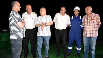 انتشال جثمان ضحية غرق قاطرة قناة السويس 