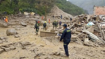 ارتفاع حصيلة ضحايا الانزلاقات الطينية في جورجيا إلى 17 شخصًا