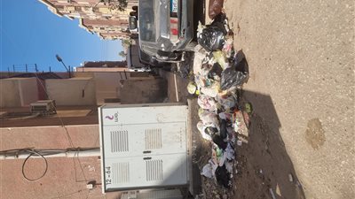 القمامة وتراكم النفايات الصلبة تحاصر حي غرب أسيوط