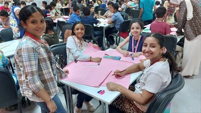 جامعة الطفل بسوهاج تواصل برنامجها الدراسي للطلاب بمحاضرات عن الفنون