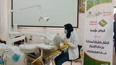 قافلة طبية بمستشفى جامعة الزقازيق|صور