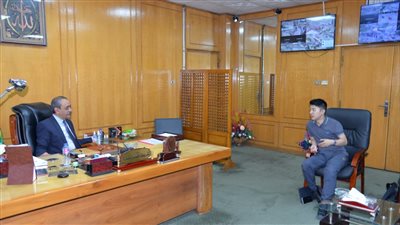 محافظ الإسماعيلية يستقبل رئيس اللجنة الفنية الدائمة لمشروع الشبكة الوطنية