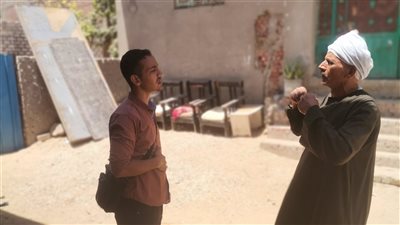 خاطف أرواح أسرته في الهرم أشعل النار في المنزل لإخفاء معالم الجريمة 