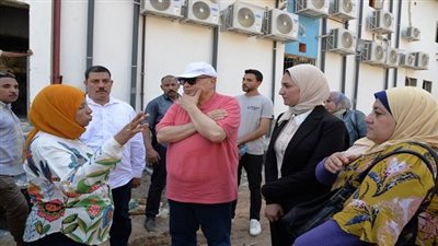 محافظ أسيوط يتفقد أعمال إنشاء الوحدة الصحية بقرية العفادرة بساحل سليم
