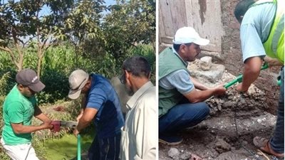 استمرار تركيب وصلات مياه الشرب بالمجان للأكثر احتياجًا في الشرقية