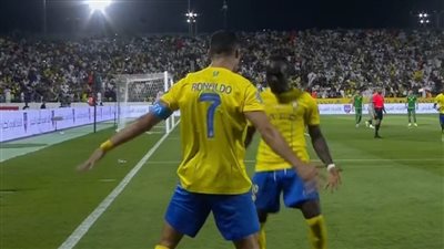 رونالدو يسجل الهدف الأول للنصر في الشرطة العراقي