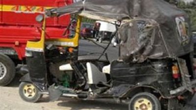 مصرع شخصين وإصابة سيدة في حادث تصادم بإمبابة
