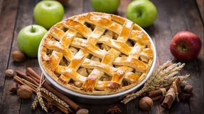 غنية بالفيتامينات والمعادن| طريقة عمل فطيرة التفاح بالقرفة