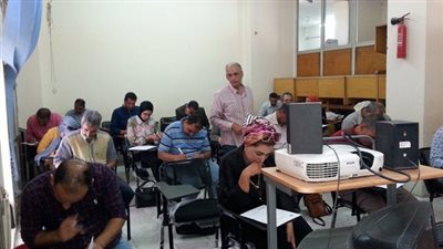 اختبارات للمتقدمين للدورات التدريبية بمركز بسقارة للعاملين بالوحدات المحلية