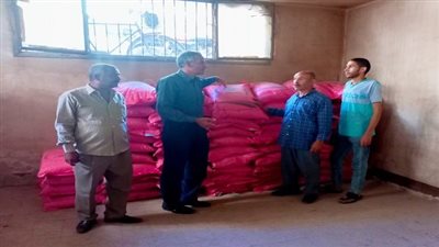 أسيوط تتسلم 150 طن من تقاوي الفول البلدي بأصنافه المختلفة