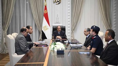 السيسي يتابع تطورات الموقف التنفيذي للمشروع القومي للإنتاج الزراعي 