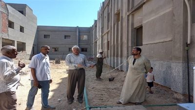 رئيس مركز ومدينة صدفا يتفقد مشروعات حياة كريمة 