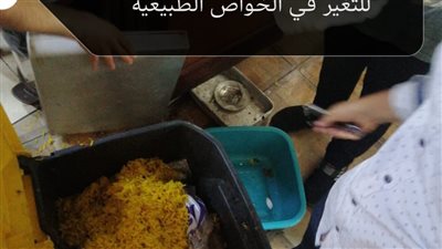  إعدام كميات كبيرة من الأغذية والعصائر غير صالحة للاستهلاك الآدمي بالدقهلية