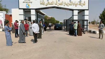  قطع المياه عن ١١ منطقة بمدينة قنا 
