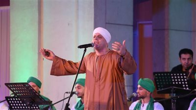 فرقة الحضرة تختتم حفلات المهرجان الصيفي بالأوبرا.. صور 