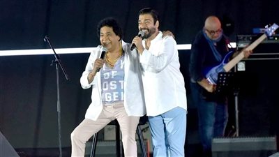 تفاصيل إذاعة حفل الكينج محمد منير وحميد الشاعري على قناة on