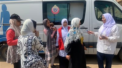 إنتشار مكثف للفرق الطبية بالمبادرة الرئاسية 100 يوم صحة في الشرقية