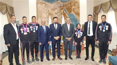 معهد إعداد القادة يكرم أبطال بعثة الأولمبياد الخاص المصري ببرلين