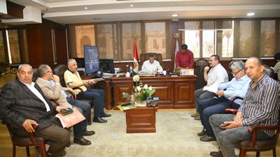 محافظ الغربية يلتقي أعضاء مجلسي النواب والشيوخ لمناقشة مشكلات المواطنين 