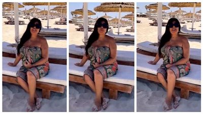 فيفي عبده في ورطة مع الجمهور.. مايوه جريء يسيئ لسنها (شاهد) 