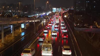 الحالة المرورية بشارع الهرم ومشعل مساء اليوم
