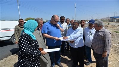 محافظ أسيوط يتفقد موقع إنشاء سوق حضري للماشية بقرية الزرابى بأبوتيج