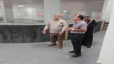  رئيس مدينة أبوتيج يتفقد مجمع الخدمات بقريتي النخيلة وباقور