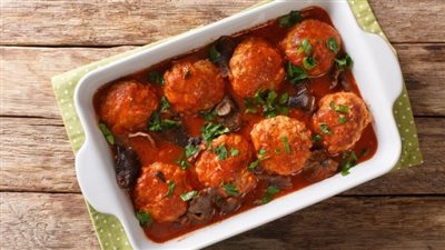 كرات اللحم على طريقة المطاعم المغربية 