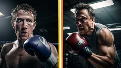 إيلون ماسك يتهرب من معركة مارك زوكربيرج