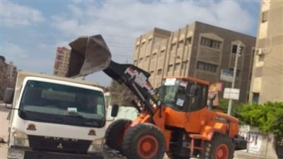 الغربية: تحرير 42 محضرًا متنوعًا و رفع 236 طن قمامة بالمحلة