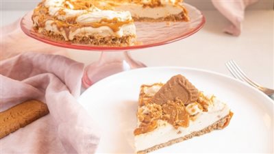 لدايت بلا حرمان.. حلى زبدة اللوتس بدون سكر للرجيم