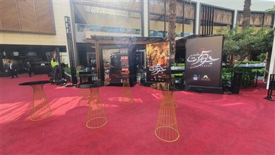 الاستعدادت النهائية لفيلم 5 جولات قبل انطلاق العرض الخاص.. صور