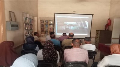 ثقافة المنيا تقيم عروض سينما وفيلم جروب الماميز بمغاغة