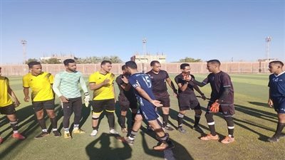 إقامة الأسبوع الرابع للمجموعة الثانية في دوري شباب الوادي الجديد