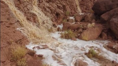 الأرصاد الجوية تصدر بيانا مهما حول سيول سانت كاترين