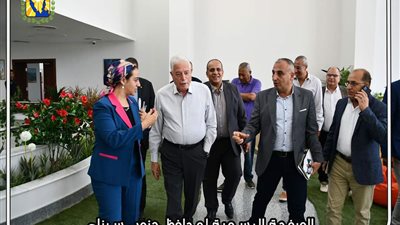 محافظ جنوب سيناء يتابع أعمال الشبكة الوطنية للطوارئ والسلامة العامة
