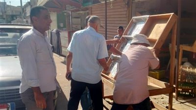  رفع 3054 حالة إشغال طريق مخالف   بالبحيرة.