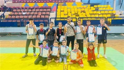 فوز نادى ديرب نجم بالمركز الأول فى بطولة الوشوكونغ فو  