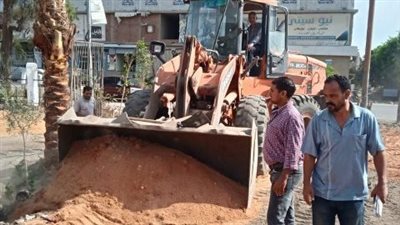 ضربات متلاحقة للمتعدين بالبناء المخالف في الشرقية