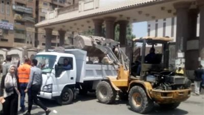 حالة استنفار بأحياء المنطقة الجنوبية لرفع اشغالات المحلات والكافيهات والباعة الجائلين