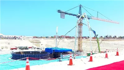 المنطقة الغربية لمصر تتحول لبقعة نموذجية يزينها المفاعل النووي.. فيديو