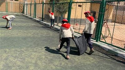 قنا: معسكر لفريق الكشافة بمركز شباب بلادالمال بحري  