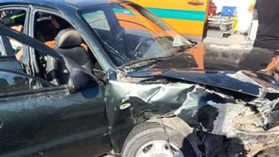 مصرع شخصين وإصابة 3 أخرين إثر حادث تصادم في البساتين