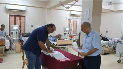 الفريق العلاجي بصحة قنا يتفقد مستشفي ابوتشت المركزي